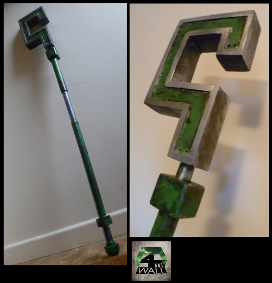 Arkham City - Riddler Cane by 4thWallDesign on DeviantArt