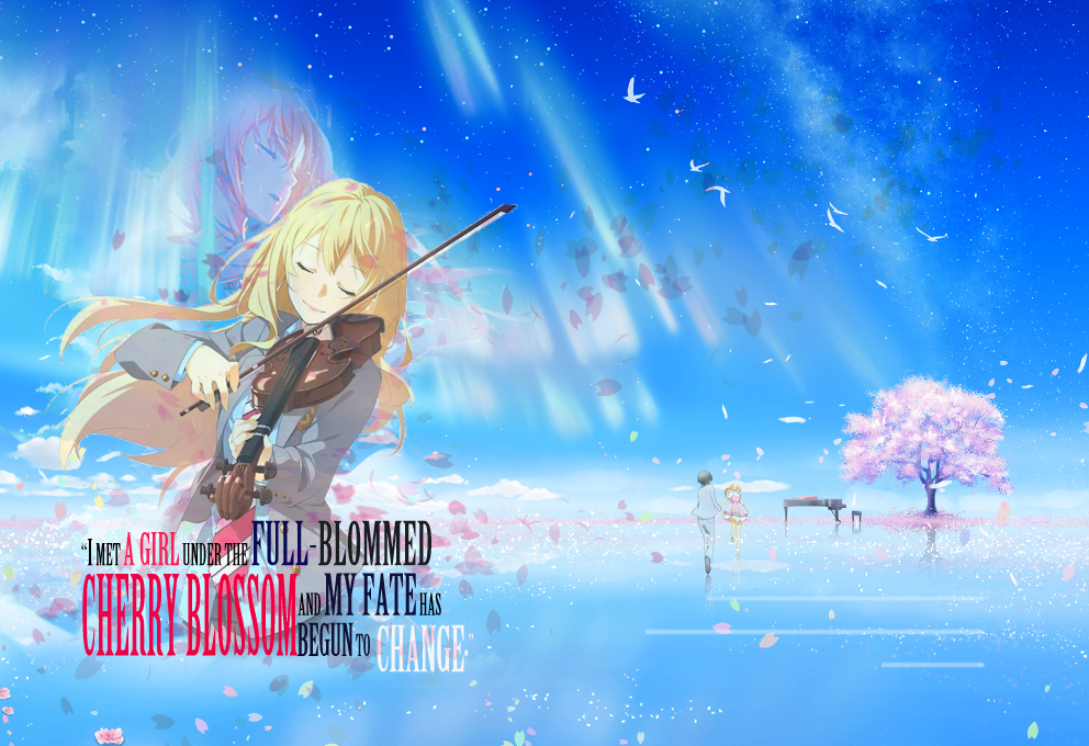 Shigatsu Wa Kimi No Uso Wallpaper by shiraixxxshin on DeviantArt