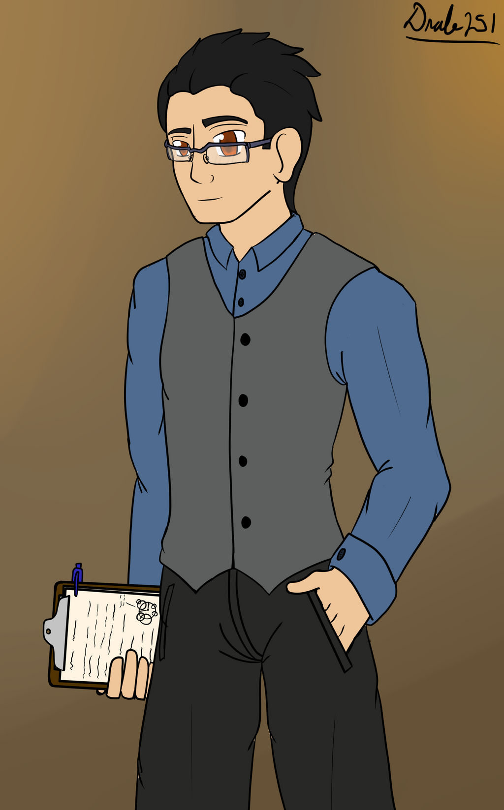 30 Day Art Challenge, Day 1 - Spiffy