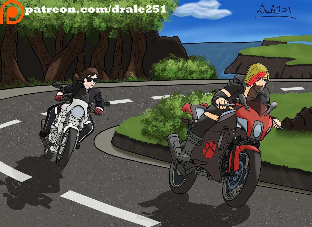 Shiori and Elizabeth Riding