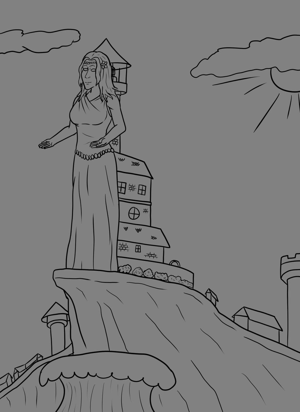2020 Drawtober Day 10 - Hope