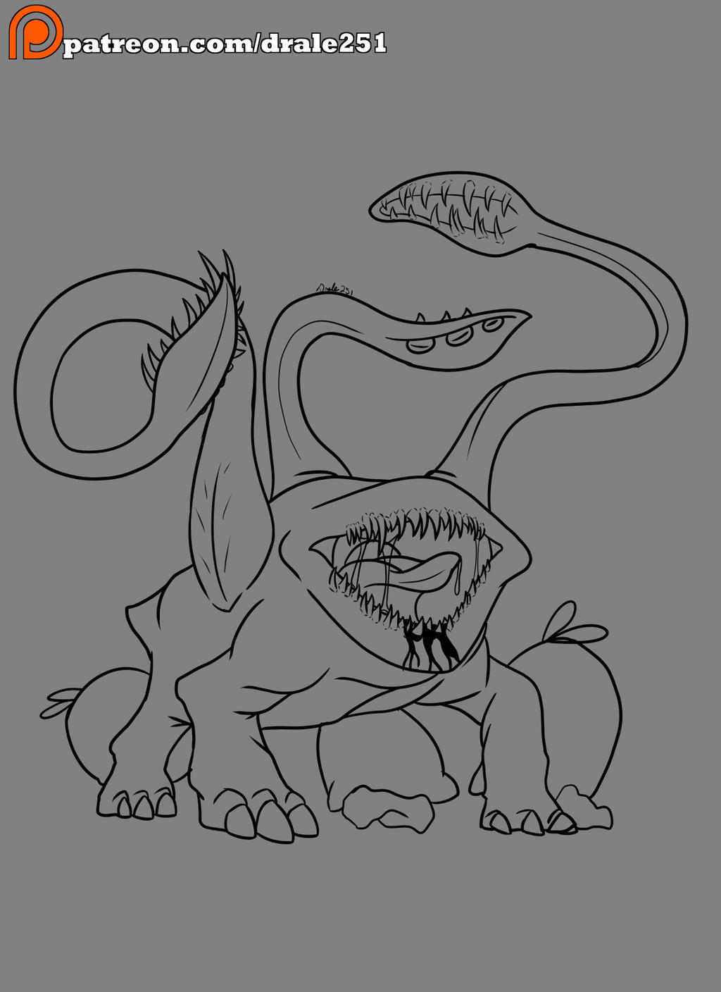 2020 Drawtober Day 11 - Disgusting