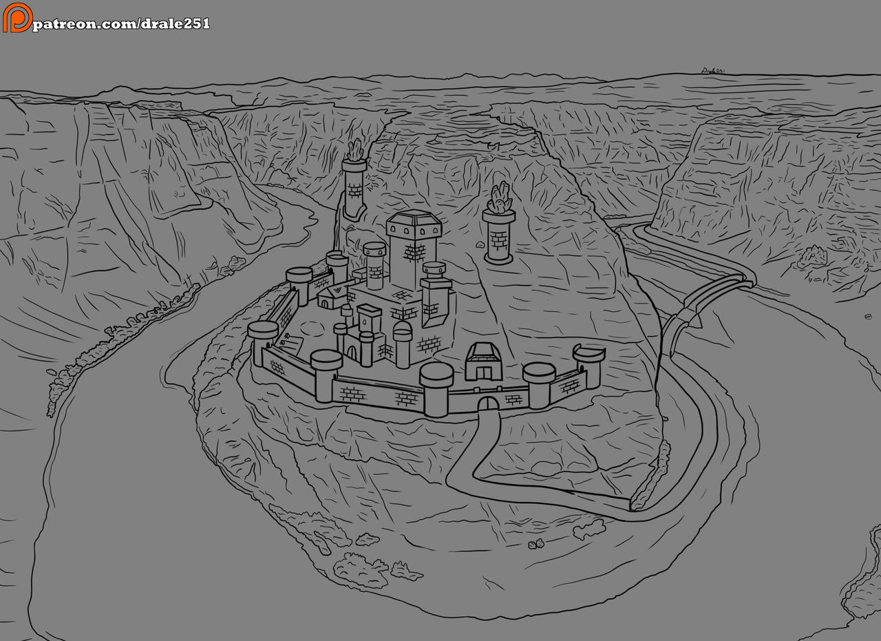 2020 Drawtober Day 15 - Outpost