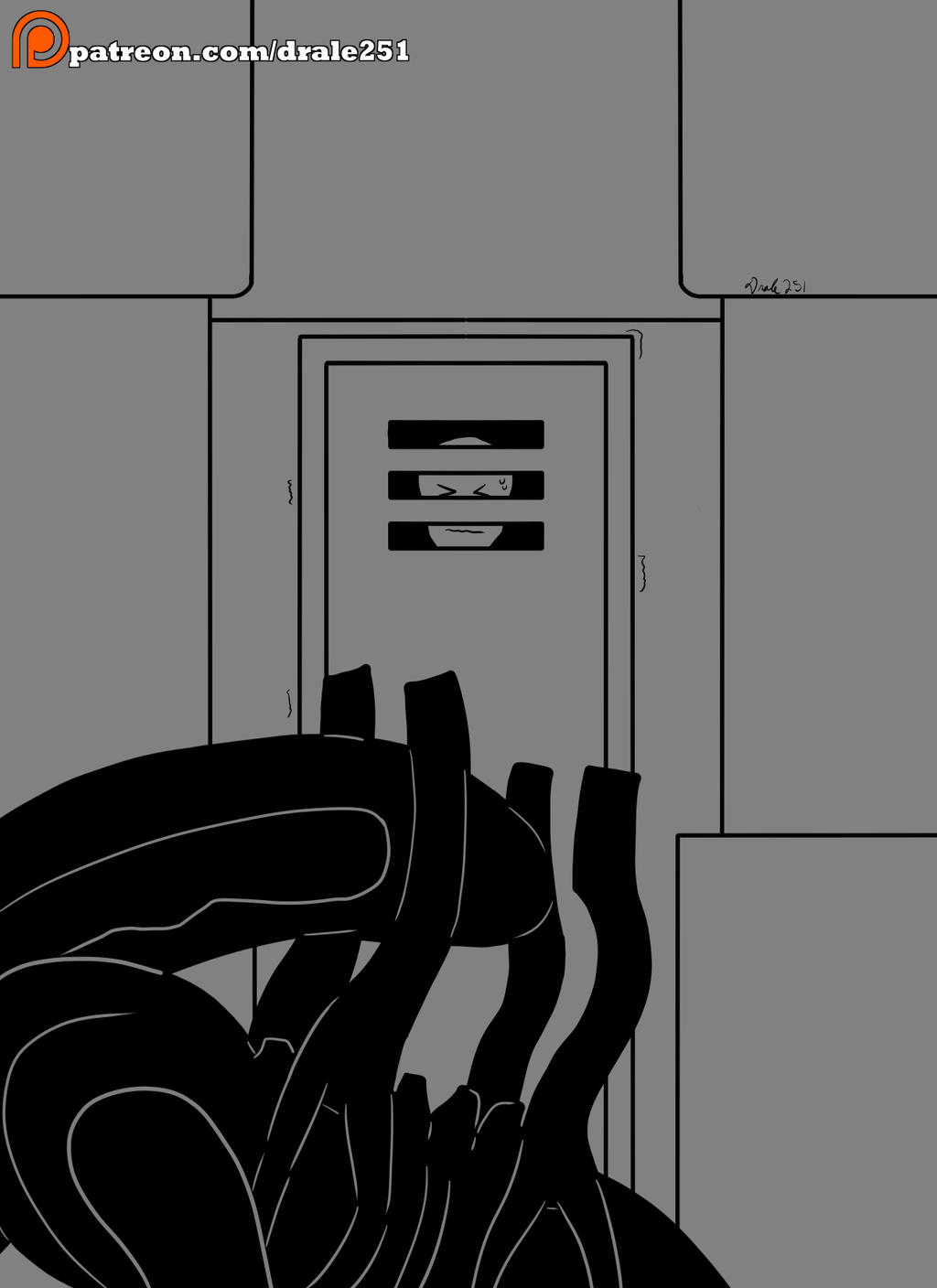 2020 Drawtober Day 26 - Hide