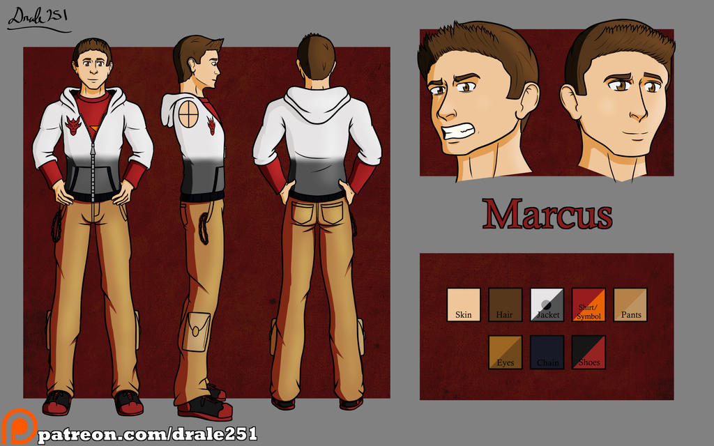 Marcus Character Sheet 2020