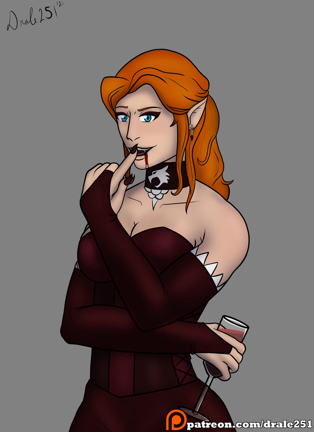 Monstergirl-tober 07 Vampire