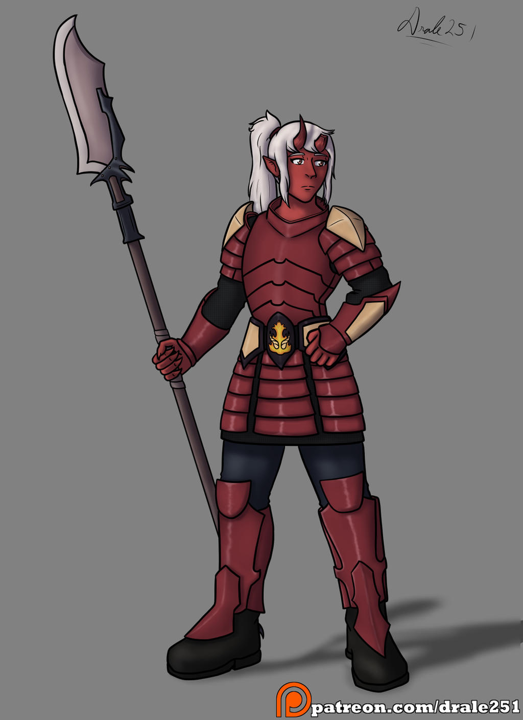 Monstergirl-tober 17 Oni
