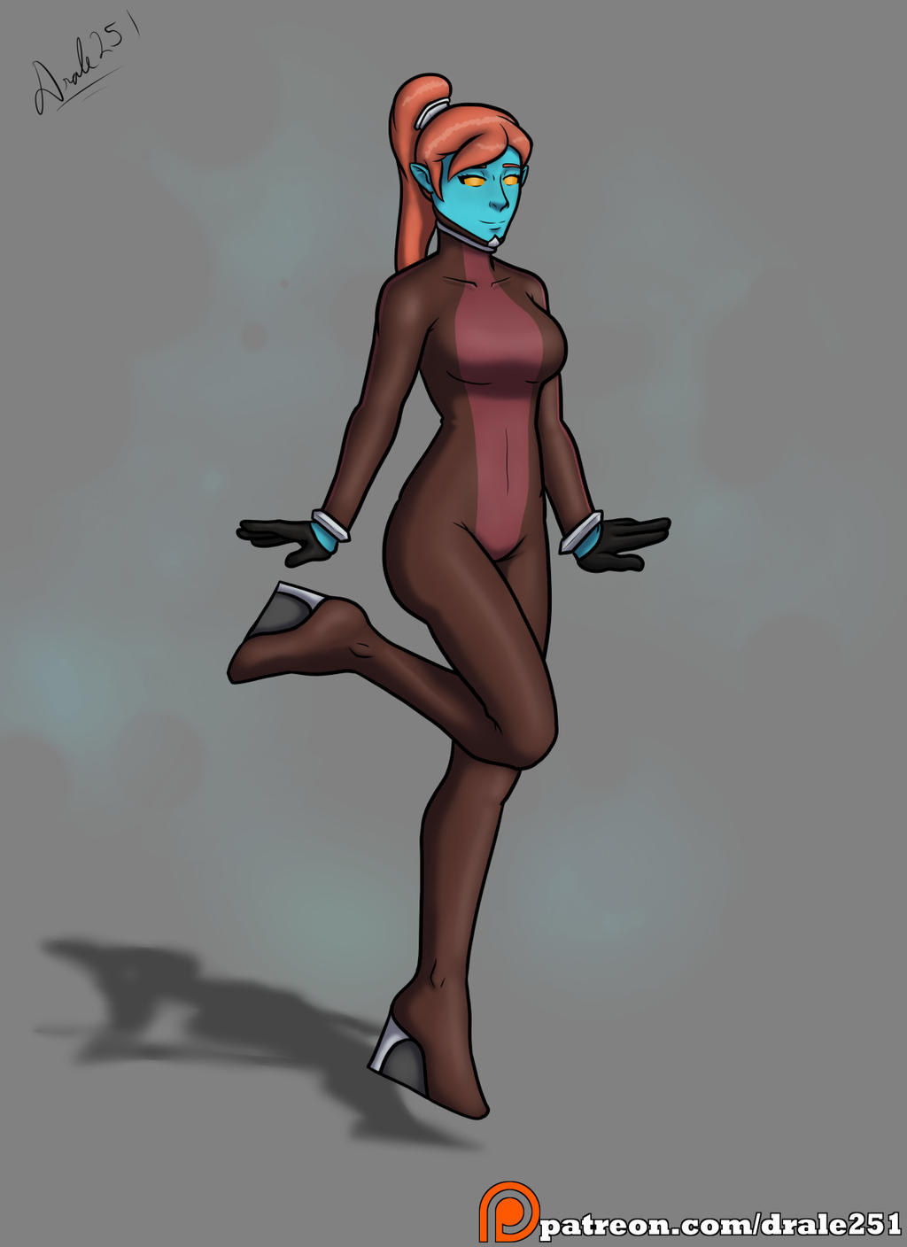 Monstergirl-tober 22 Alien