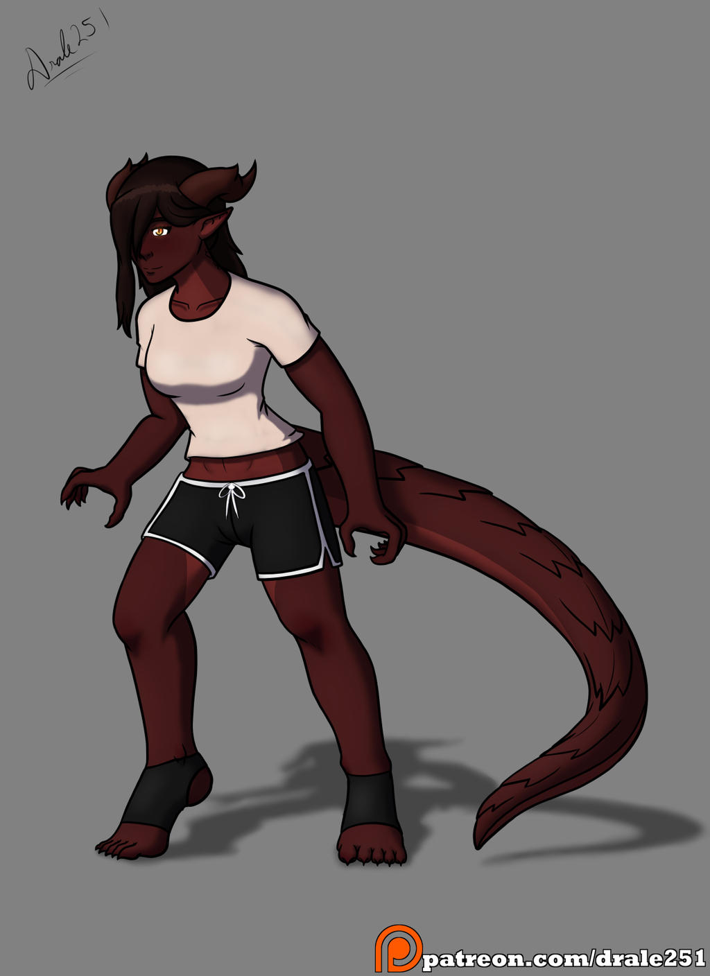 Monstergirl-tober 23 Dragon