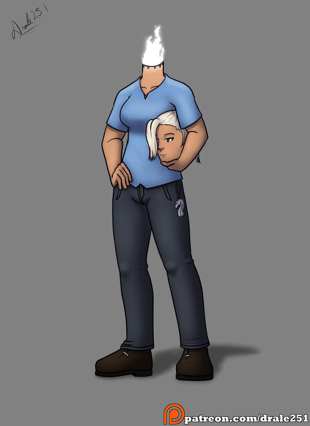 Monstergirl-tober 27 Dullahan