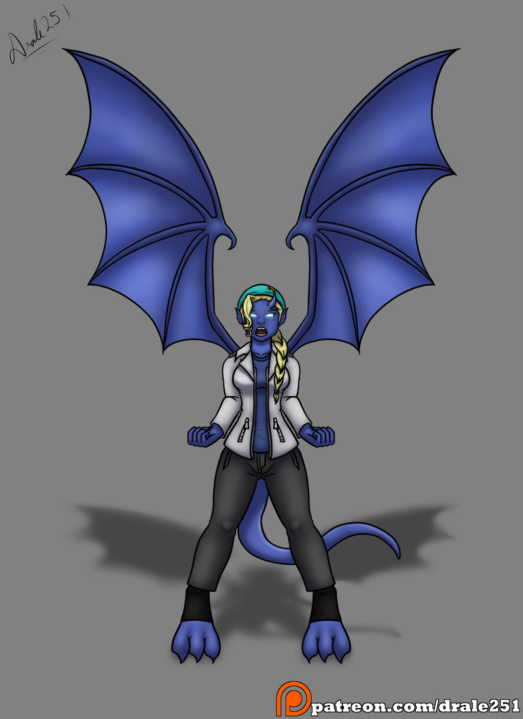 Monstergirl-tober 28 Gargoyle