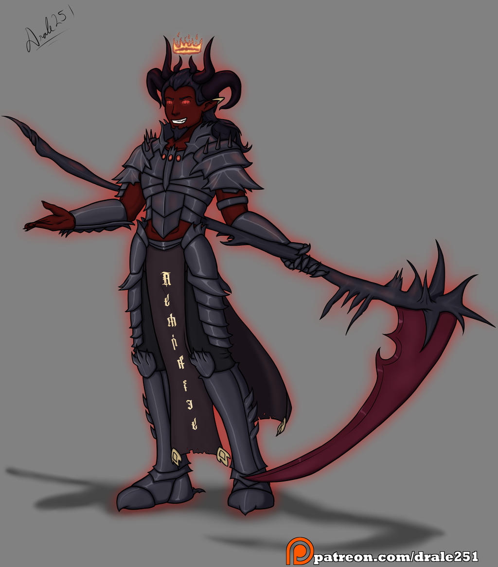 Asmodeus, the Flame Crowned Emperor