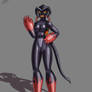 Rubber Demon Suit