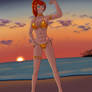 Alexus's Golden Sunset