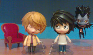 Light, L and Riuk Nendoroid