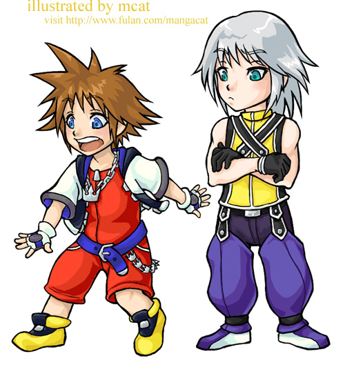 Chibi Sora Riku