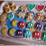My first decorated cookies
