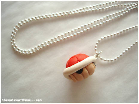 .:Mario shell necklace:.