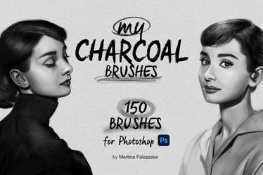my Charcoal Brushes | Photoshop
