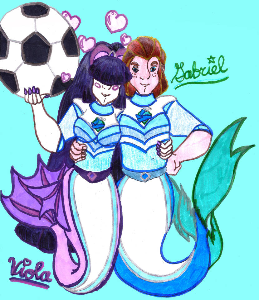 Wave Riders Characters Wave-Riders Gabriel and Viola by Winter-Colorful on DeviantArt