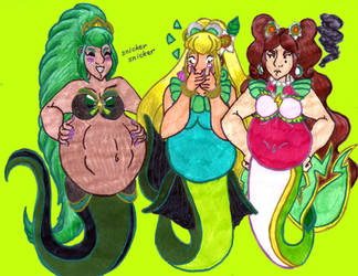 Pregnant Mer-Moxie Mermaids for DBCDude01