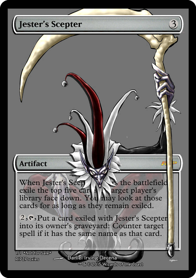 Jester Command Spell Jester's scepter by JackDRipperz on DeviantArt