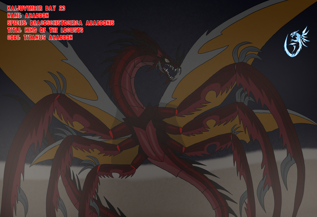 Abaddon Digimon Kaijuvember- Day 23 - Abaddon by YutyranoBlazar2024 on DeviantArt
