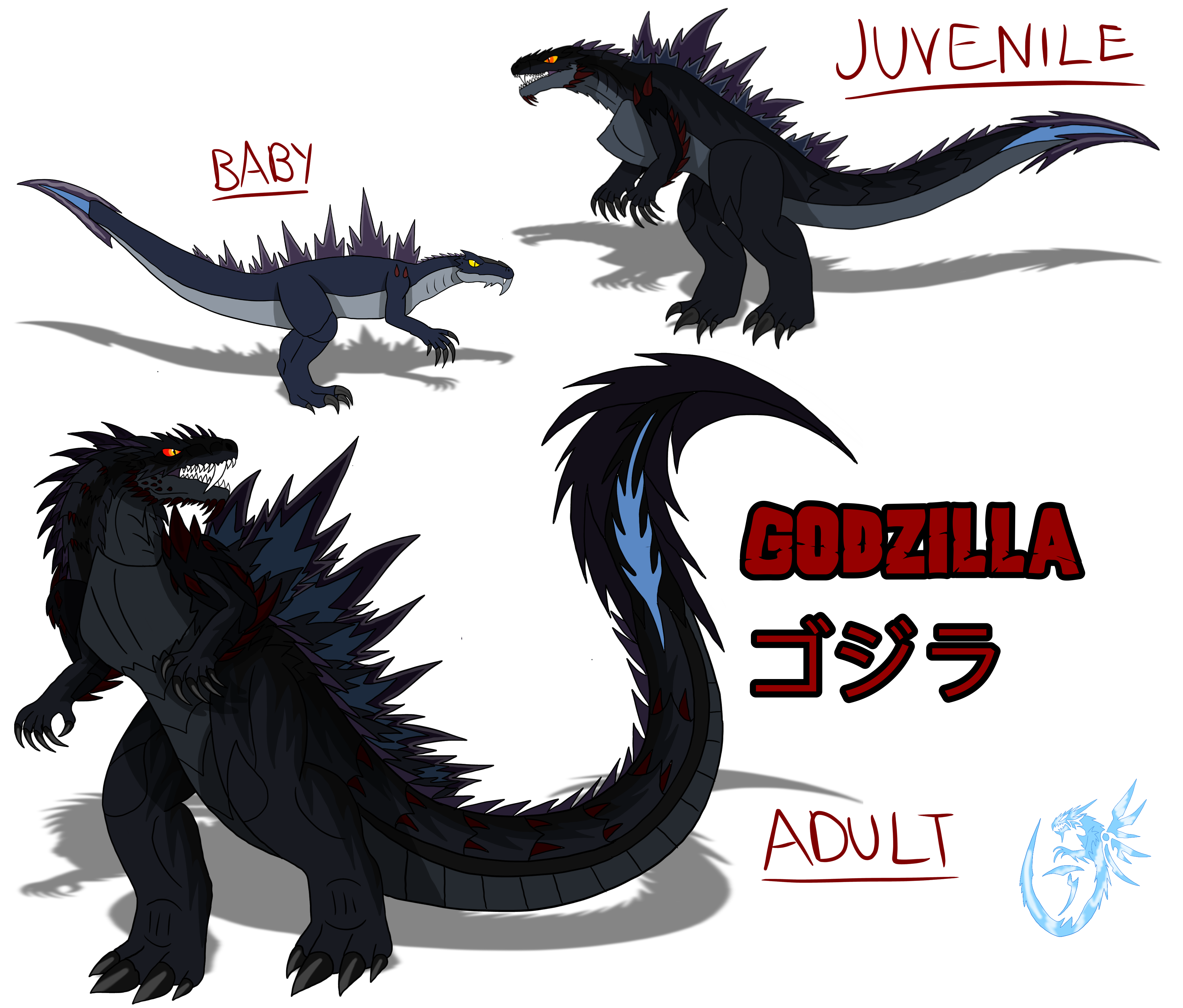 ForeverGoji - Godzilla redesign by ForeverwingFANDOM on DeviantArt