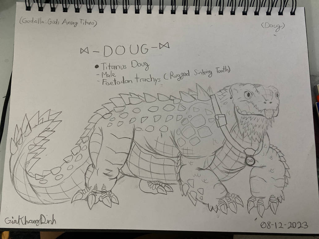Godzilla: The Kamiverse Sketches - Doug by BlazerAjax220 on DeviantArt