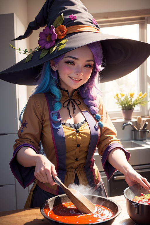 Demoness Cooking Cooking Witch (5) by HekuraHexedra on DeviantArt