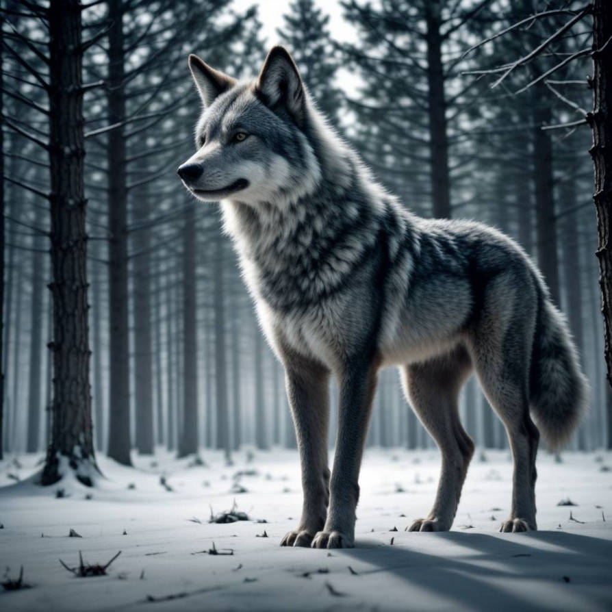 Grey Wolf by HekuraHexedra on DeviantArt