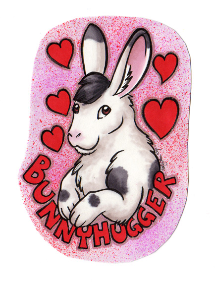 BunnyHugger Badge