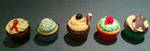 Christmas Bake Sale Cupcakes by hollyann