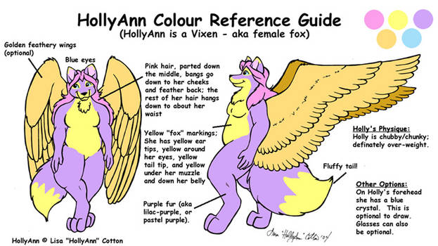 HollyAnn Reference Sheet