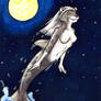 Snow Leopard Mermaid