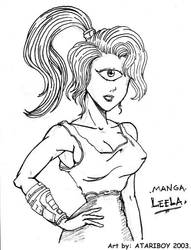 Futurama Manga - Leela.