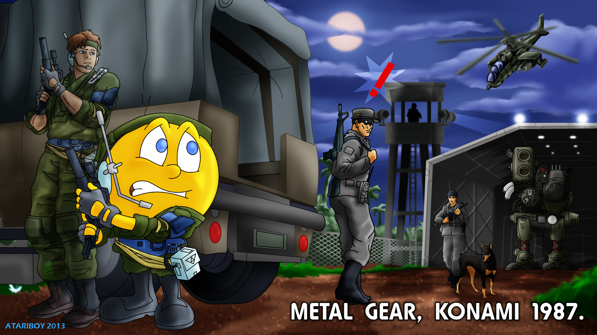 Pacman Fanfic - Metal Gear 1987.