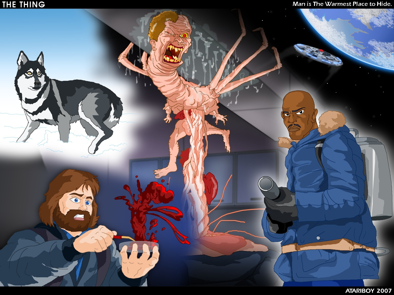 Fav 1982 Films - The Thing.