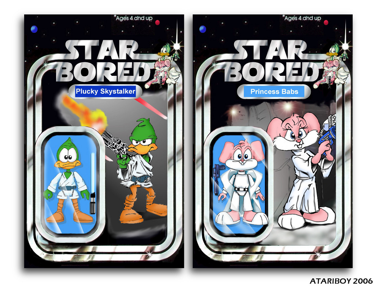 Star Bored Actions Figures.