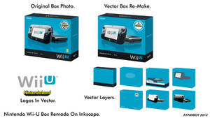 Nintendo Wiiu Vector Art.