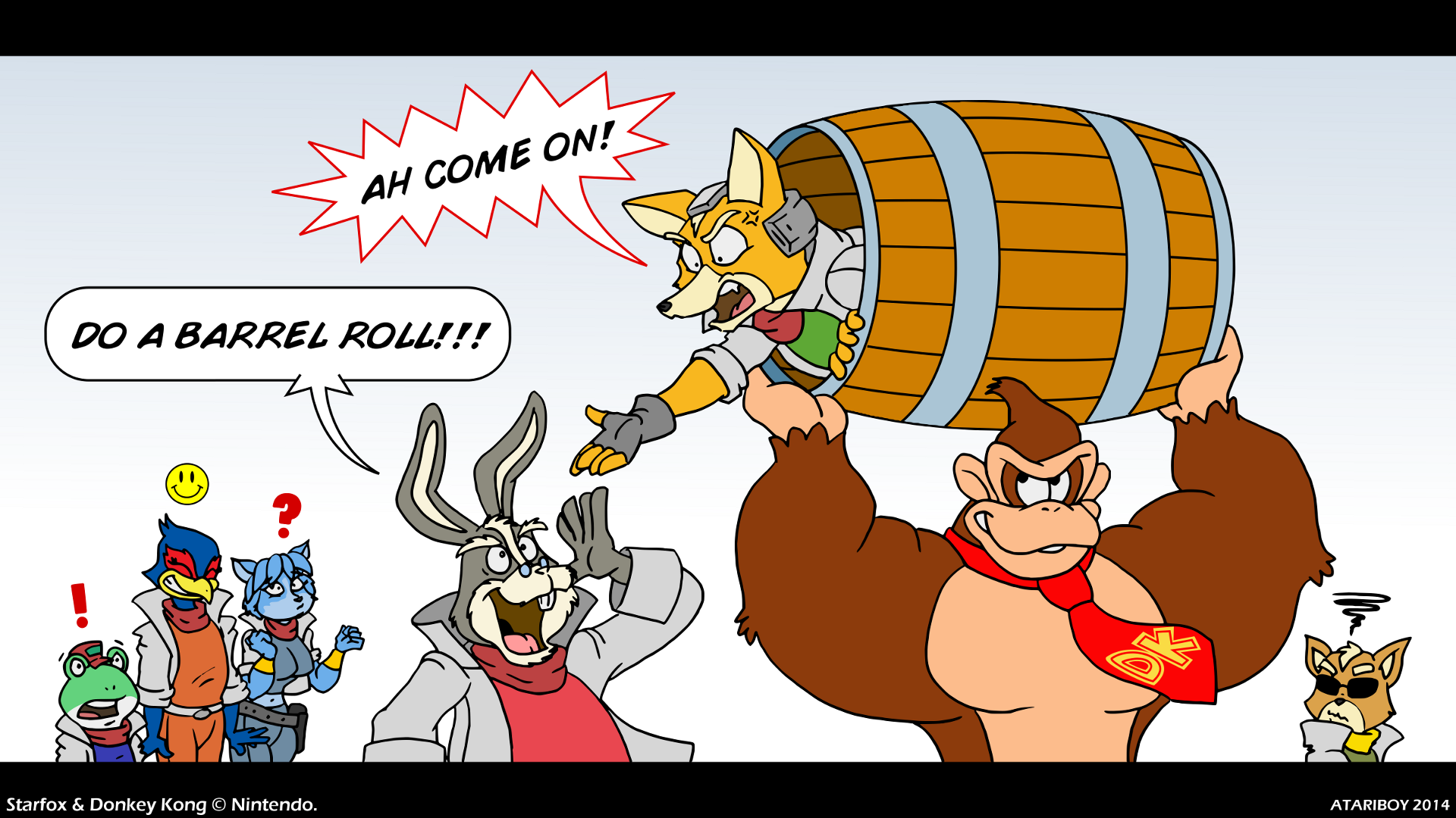 Do A Barrel Roll!!! by Atariboy2600 on DeviantArt