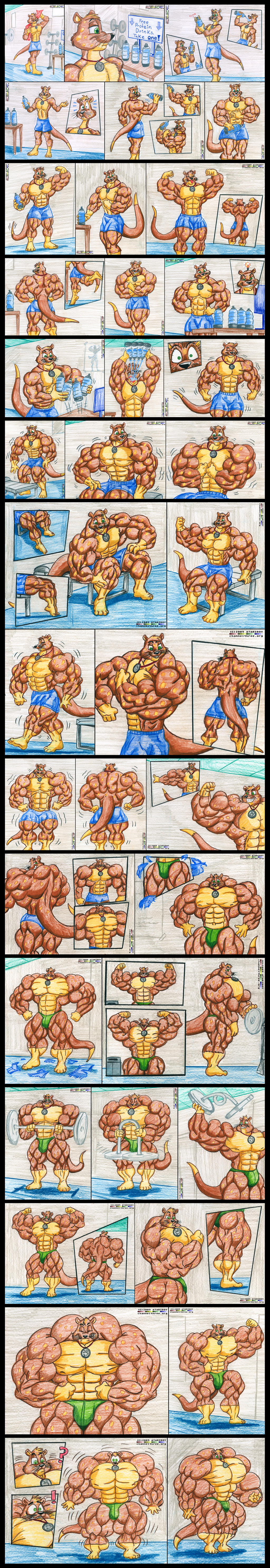 Muscle Growth favourites by BryantheOshawott on DeviantArt
