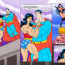 Superman And Wonder Woman Sitting in a Tree.