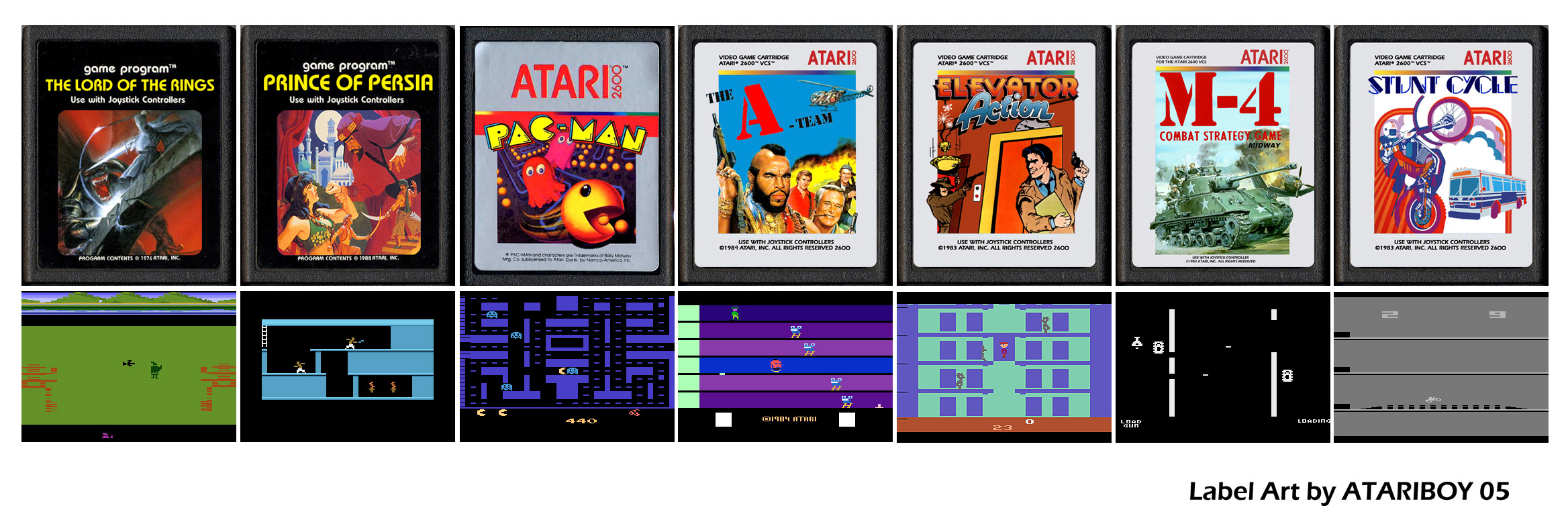 Atari Labels Art - 2600 by Atariboy2600 on DeviantArt