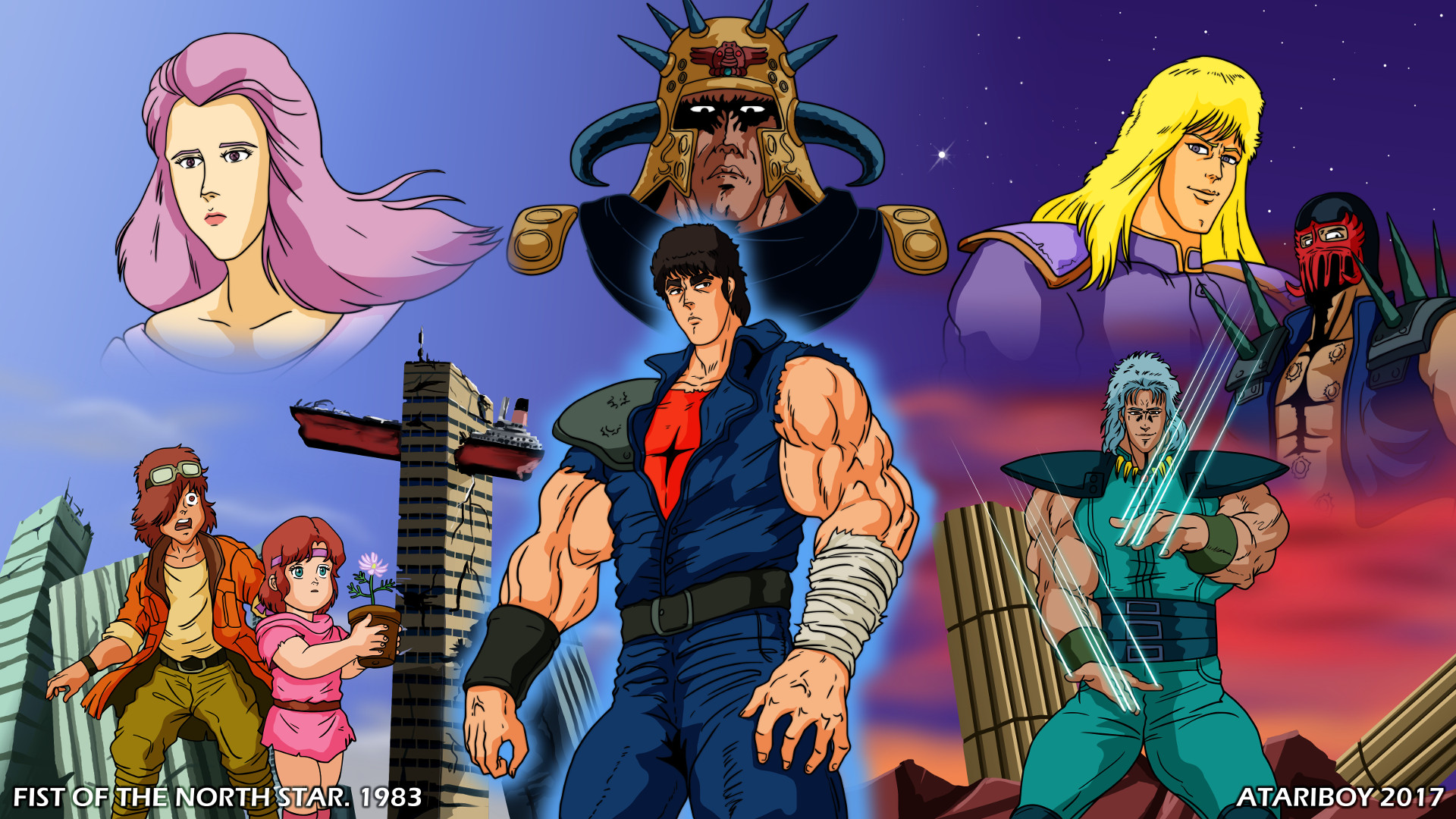 I Heart Fist Of The North Star By Atariboy2600 On Deviantart I Heart Fist Of The North Star By Atariboy2600 On Deviantart