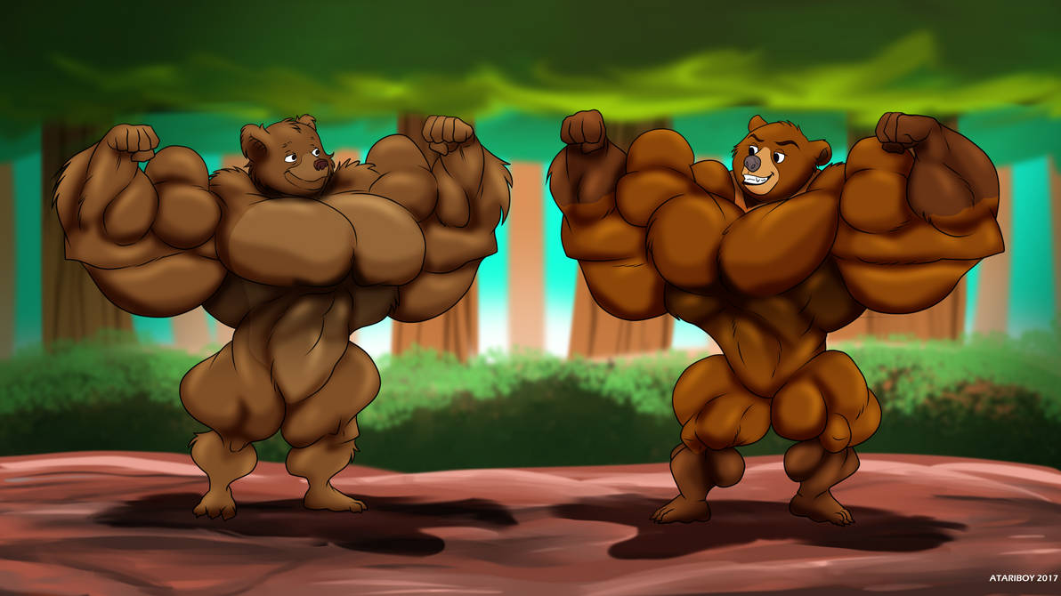 Братец Медвежонок muscle furry
