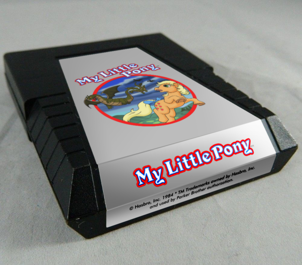 ATARI My Little Pony Game Cartridge.