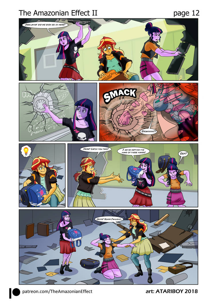 The Amazonian Effect II Page 12. by Atariboy2600 on DeviantArt