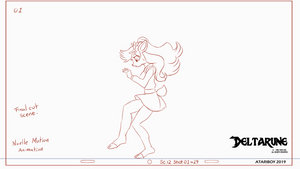 Deltarune 1983 Noelle Test Animation WIP.