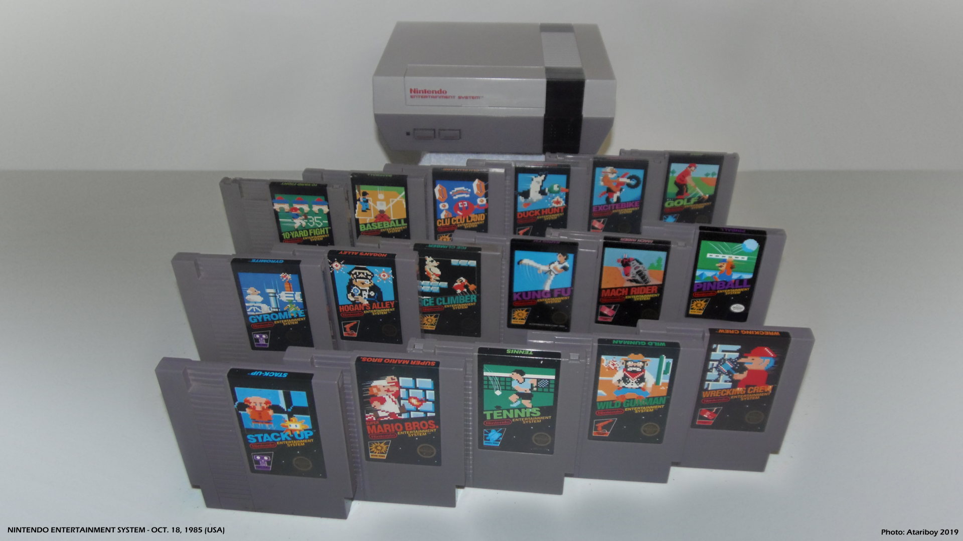 Video Games 1985 NES. by Atariboy2600 DeviantArt